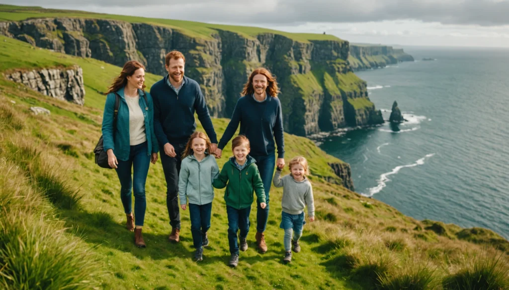 voyage en irlande en famille
