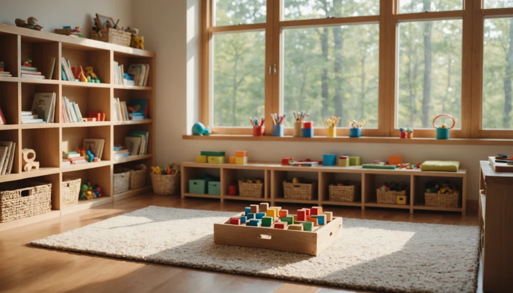 bébé tape montessori