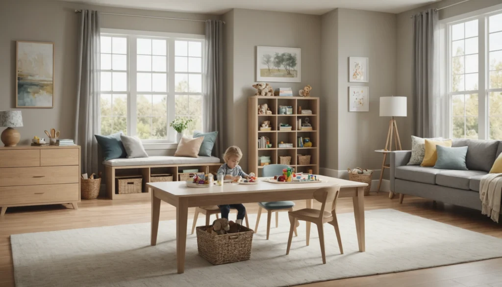 table pour creche